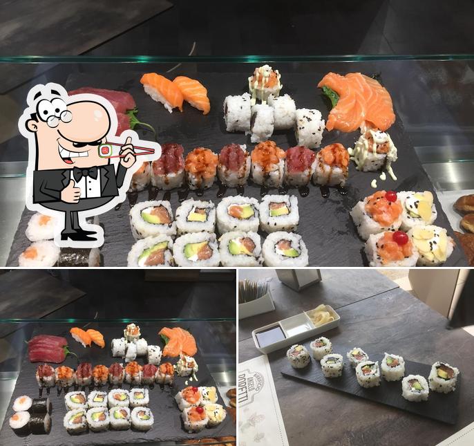 Prova le varie opzioni di sushi