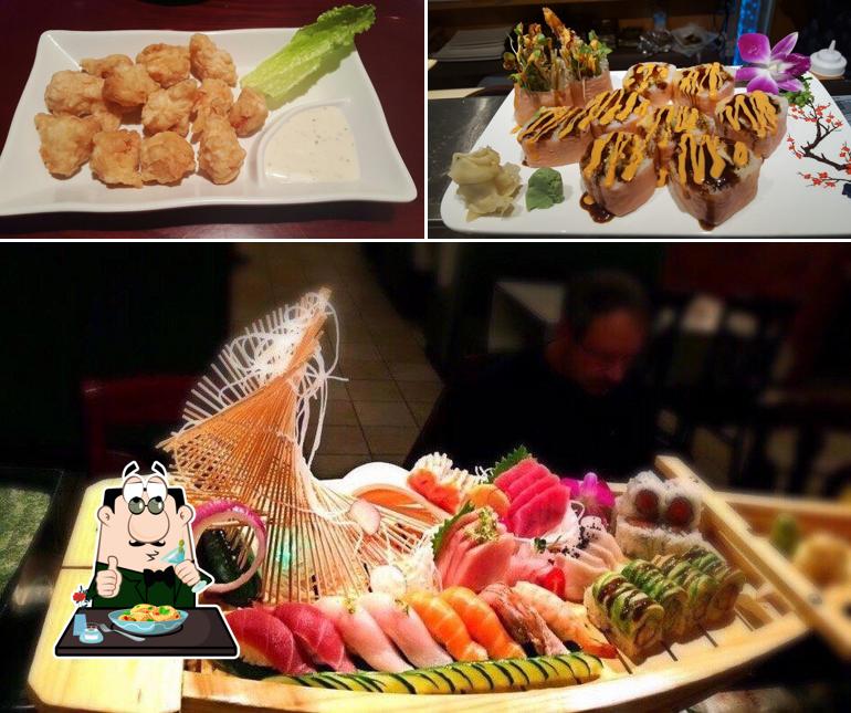 Еда в "Miyabi Sushi"