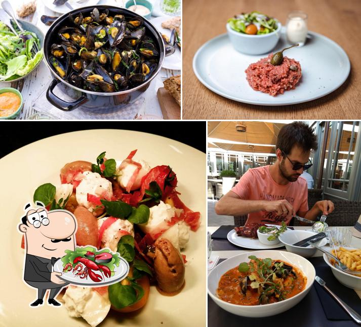 Commandez différents plats à base de fruits de mer proposés par Afspanning De Lekkerbek