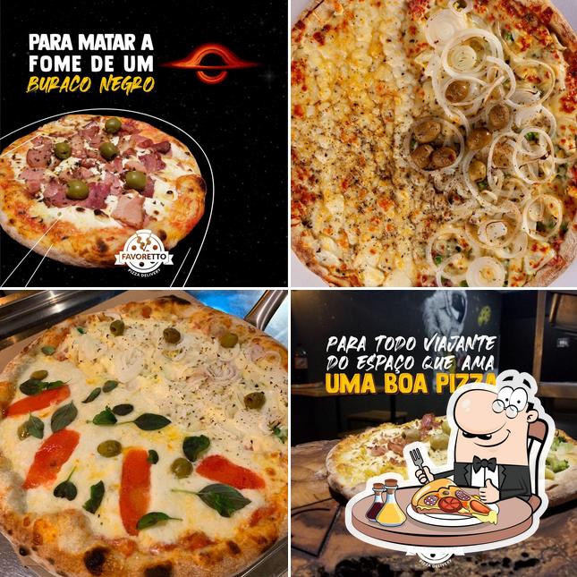 Experimente diversos estilos de pizza