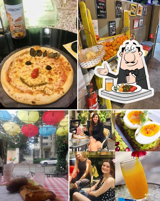 Comida em Friends Brunch, Restaurante, Pizza,coffee e Padaria