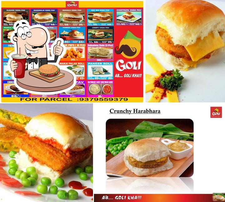 Goli Vada Pav No. 1’s burgers will cater to satisfy a variety of tastes