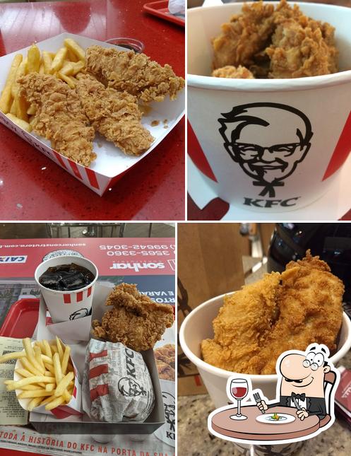 Platos en KFC