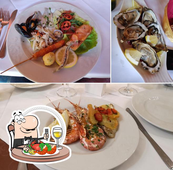 Pick various seafood dishes served at Ristorante La Valle