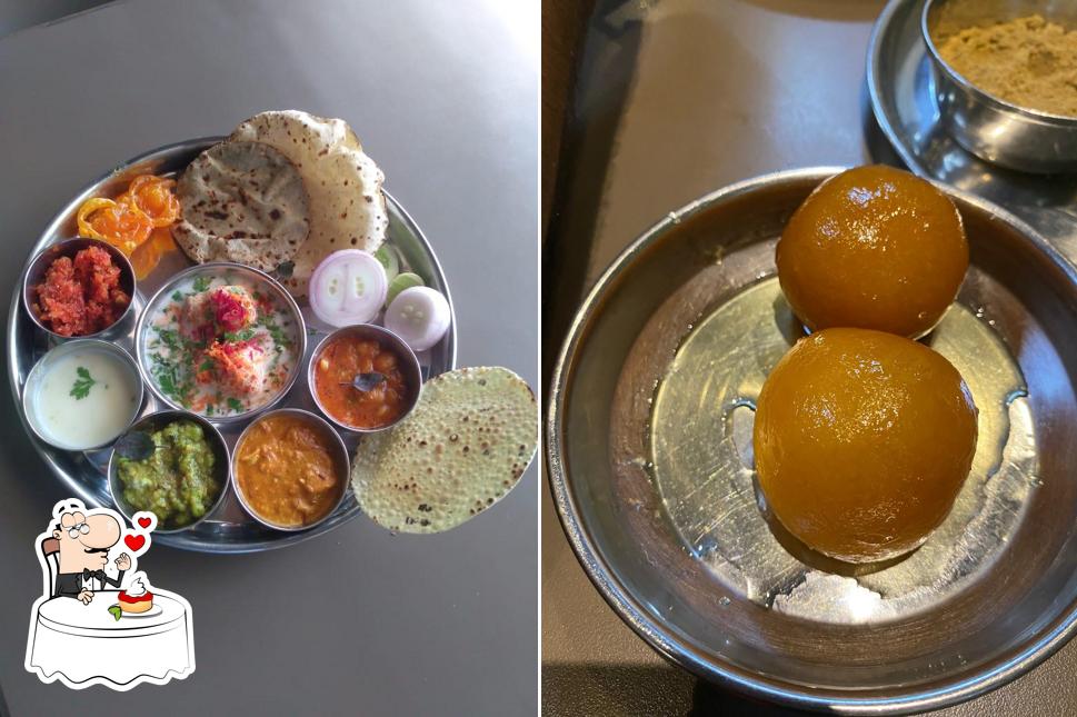 New Kathiyawadi dhaba & Banquet Hall serves a variety of desserts