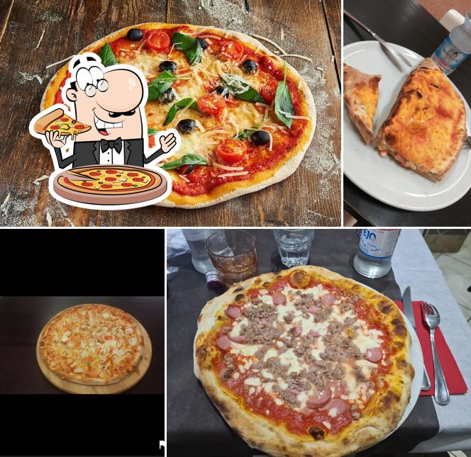 Elige una pizza en Speedy Pizza