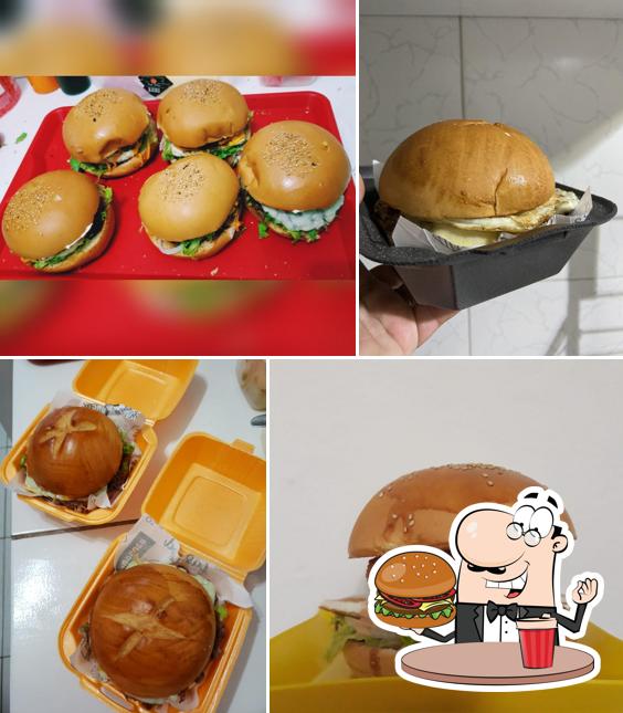 Deguste um dos hambúrgueres oferecidos no Frittu's Hamburgueria Delivery