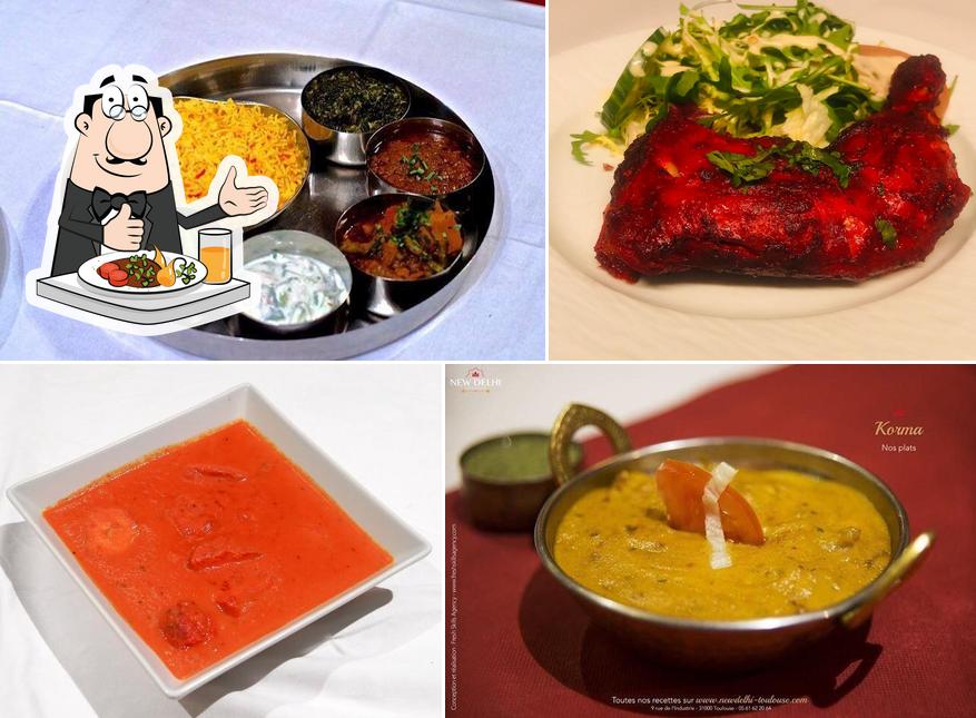 Еда в "restaurant indien New Delhi Toulouse"