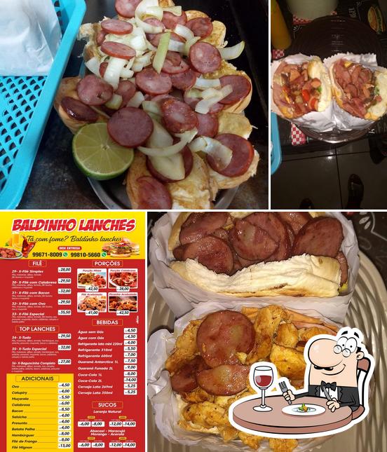 Comida em Baldinho lanches