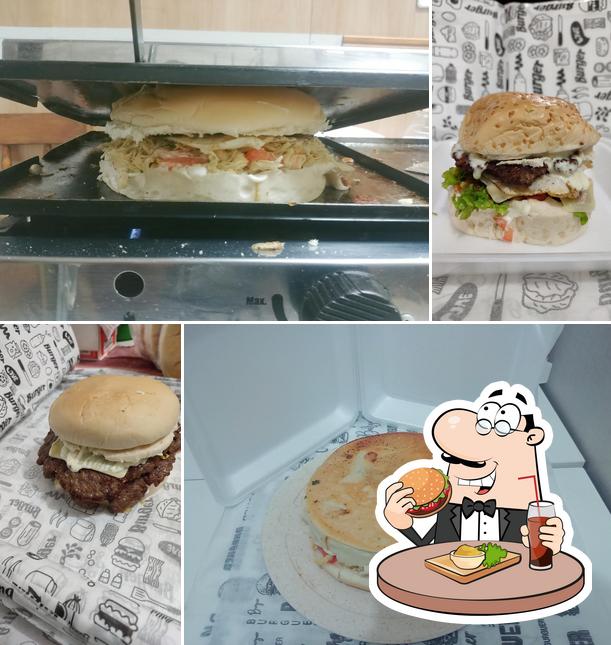 Os hambúrgueres do Dolipas lanches irão satisfazer diferentes gostos