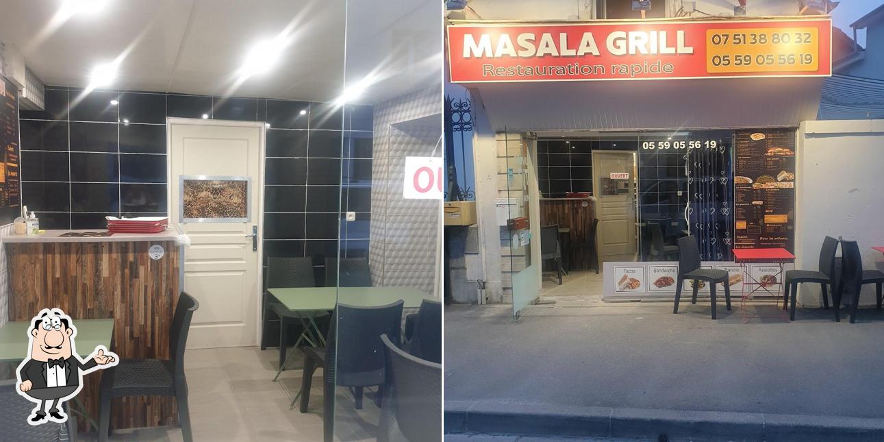 L'intérieur de Masala Grill