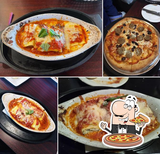 Try out pizza at La Nonna Italian Restaurant