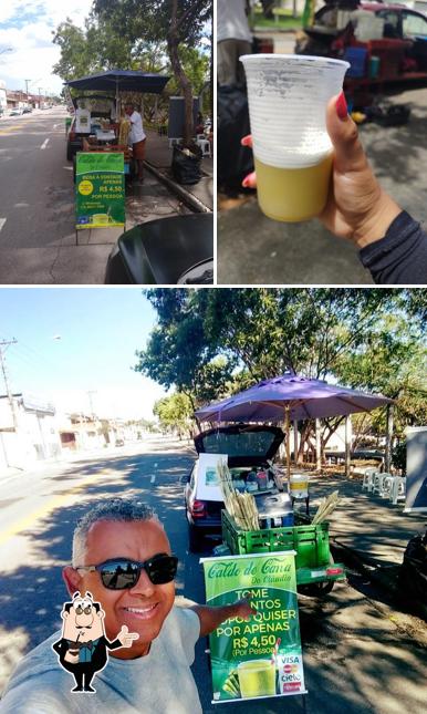 Desfrute de um drinque no Caldo de Cana do Claudio