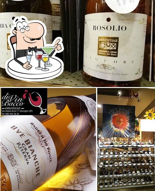 ENOTECA DIVINBACCO WINE SHOP serve alcolici