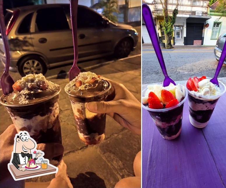 Rei do Açaí original provê uma gama de pratos doces