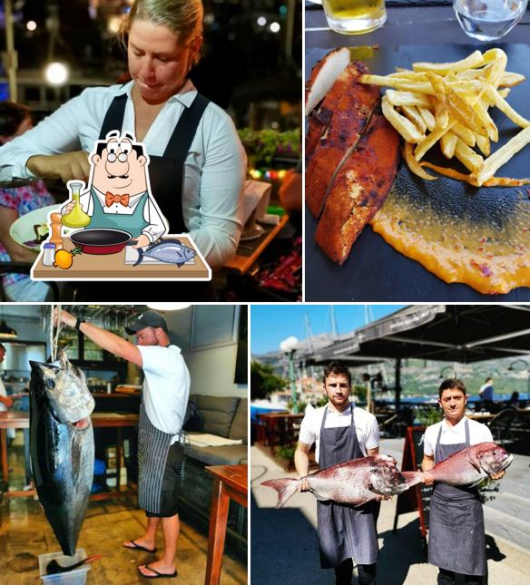 Restoran Radiona ofrece un menú para los amantes del pescado