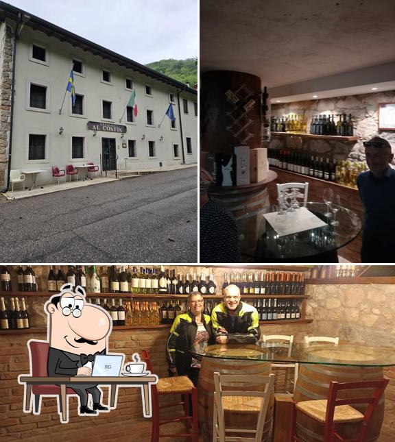 Dai un'occhiata agli interni di Locanda Al Confin Osteria Le Piere