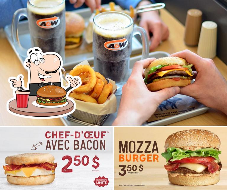 Les hamburgers de A&W Canada will conviendront différents goûts