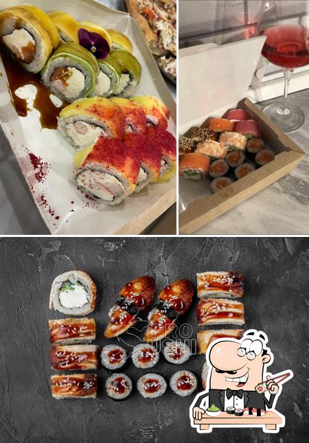 В "Pro Sushi" предлагают суши и роллы