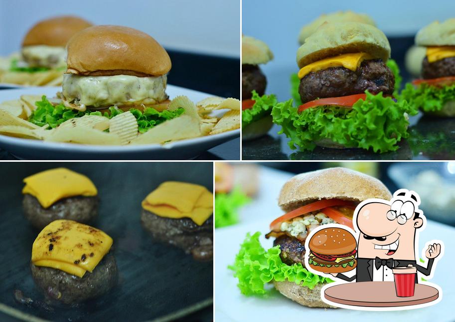 Consiga um hambúrguer no Carnívoro Burger