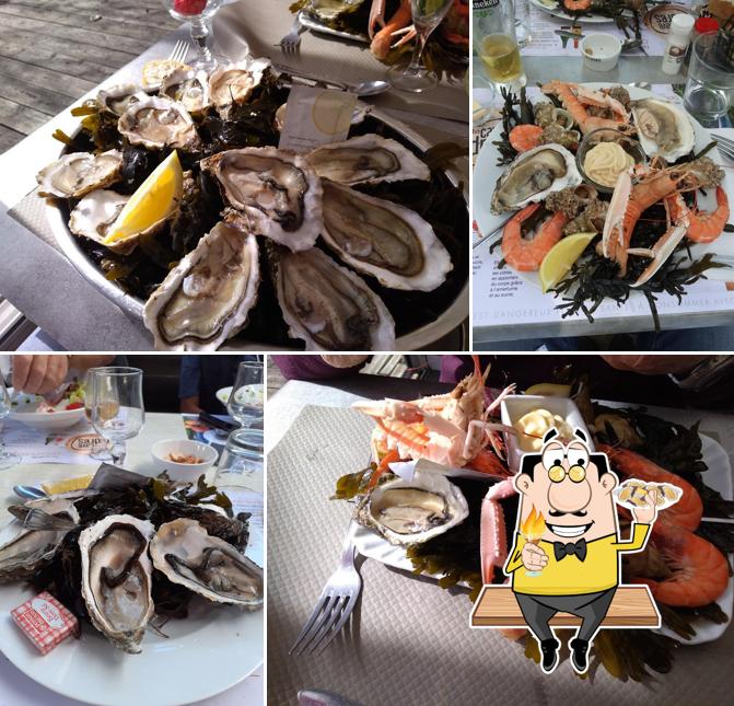 Commandez des fruits de mer à Le Viaduc