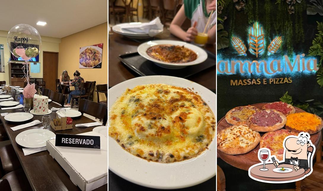 Comida em Mamma Mia - Massas e Pizzas