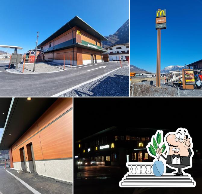 Gli esterni di McDonald’s Zizers