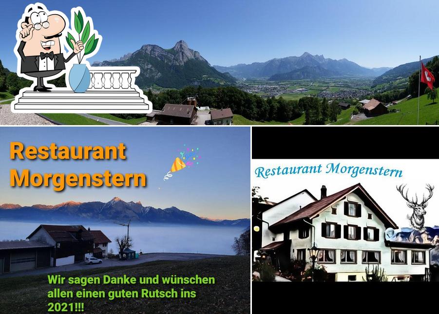 Schaut euch an, wie Restaurant Morgenstern Mels von außen aussieht