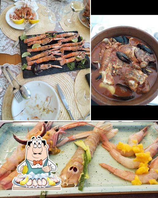 Prova la cucina di mare a orizzonte beach Restaurant