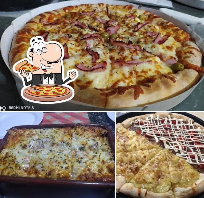 Escolha diversos estilos de pizza