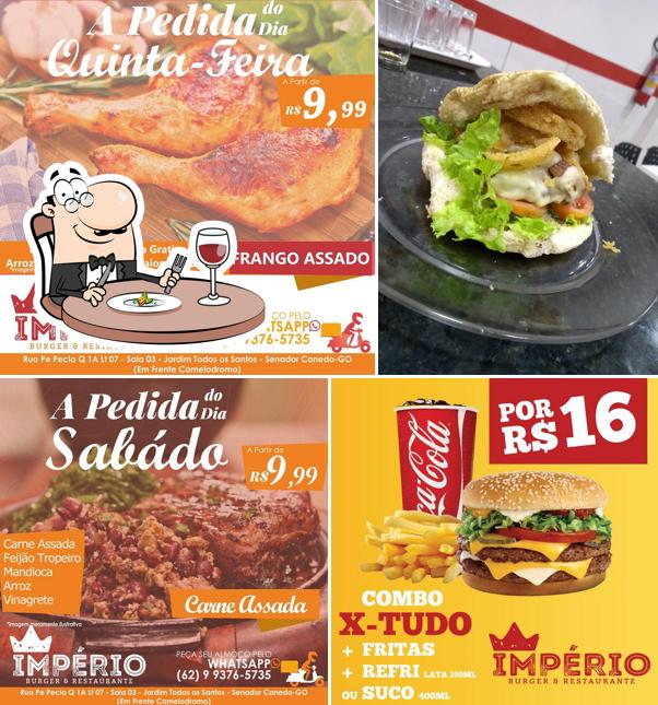 Hambúrguer em IMPÉRIO - Burger e Restaurante