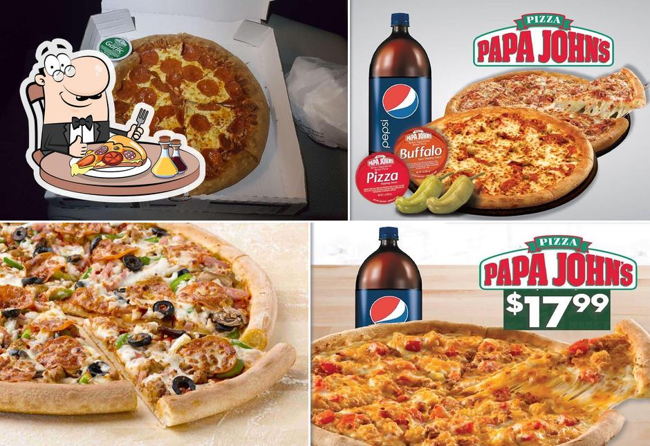 Choisissez des pizzas à Papa Johns Pizza