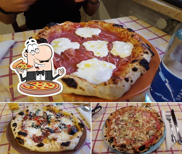 Scegli una pizza a LA STREPITOSA