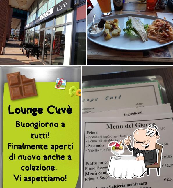 Lounge Cuvè propone un'ampia gamma di dolci