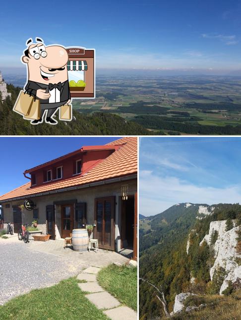 Jetez un coup d’œil à l'extérieur de Chalet restaurant du Mont de Baulmes