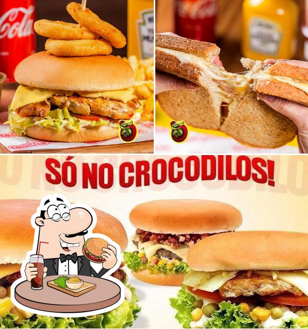 Consiga um hambúrguer no Crocodilos Lanches