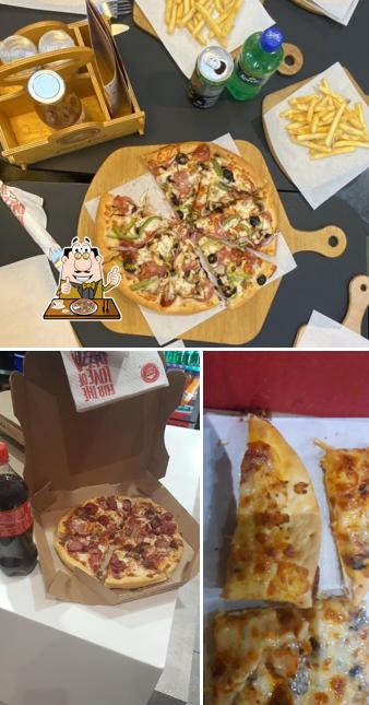 Probiert eine Pizza bei Pizza Hut Fourways Mall