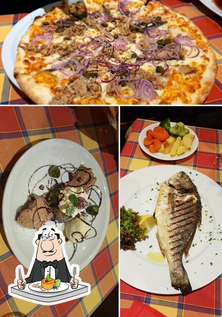 Food at Trattoria La Cenetta