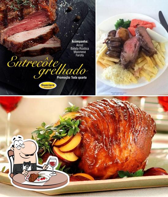 Há uma variedade de opções para os amantes da carne