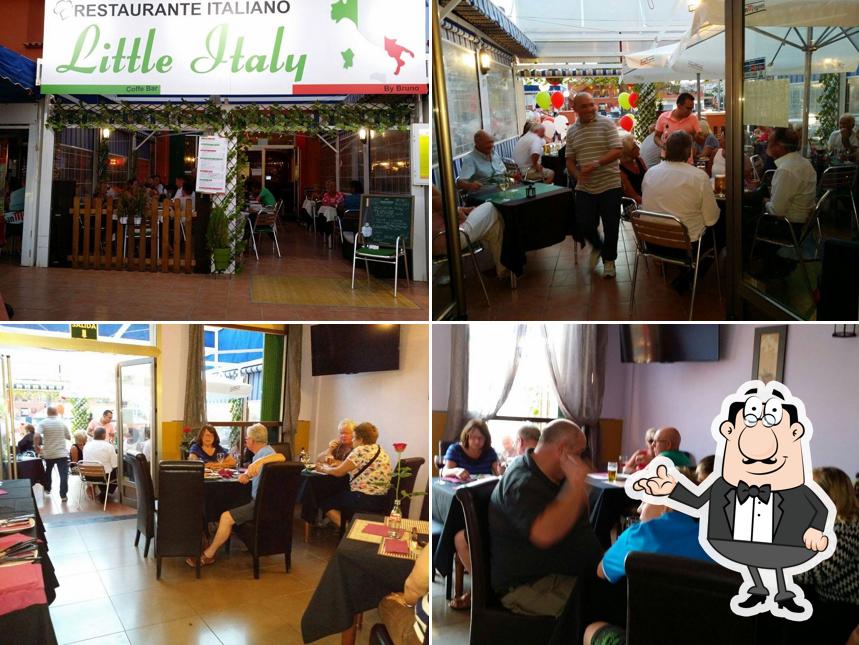 El interior de Little Italy Restaurant