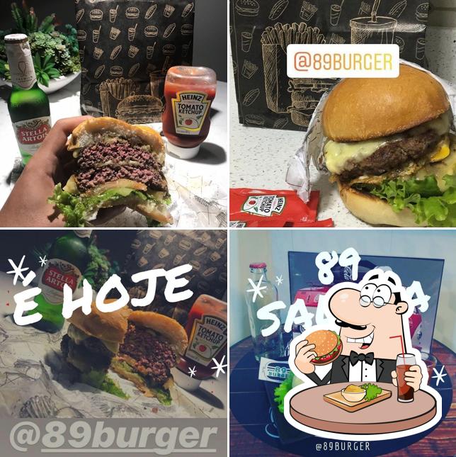 Delicie-se com um hambúrguer no 89 Burger