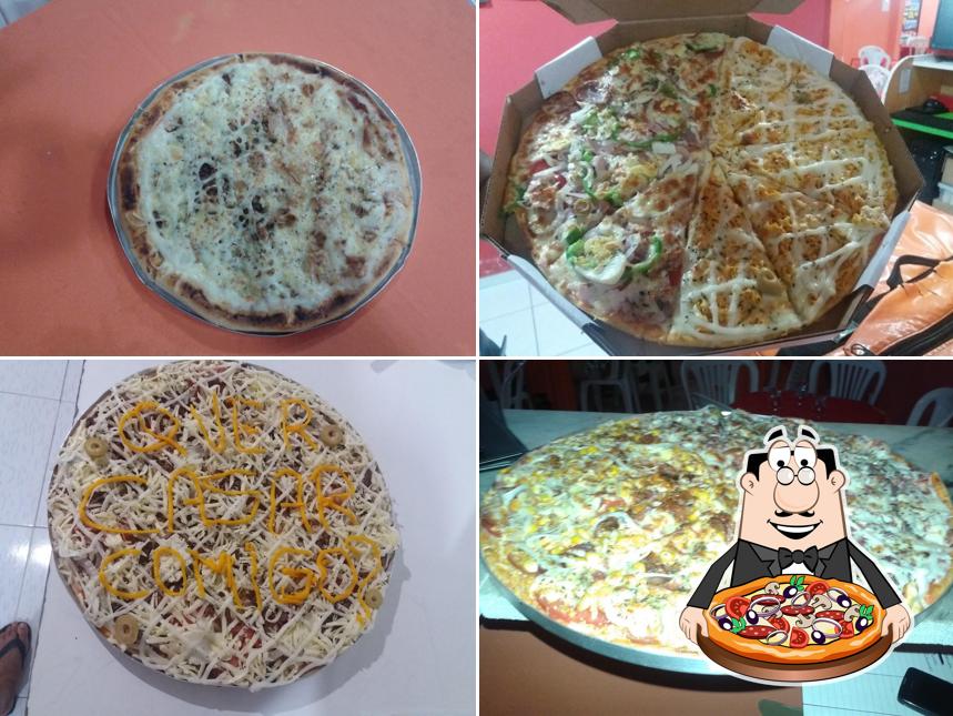 Escolha pizza no Dom Forno Pizzaria