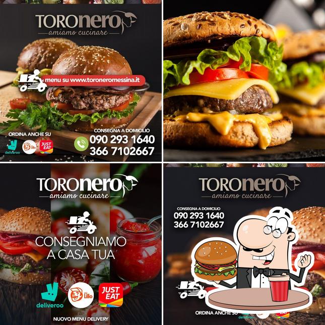 Ordina un hamburger a Toronero - Ristorante Bisteccheria Pizzeria