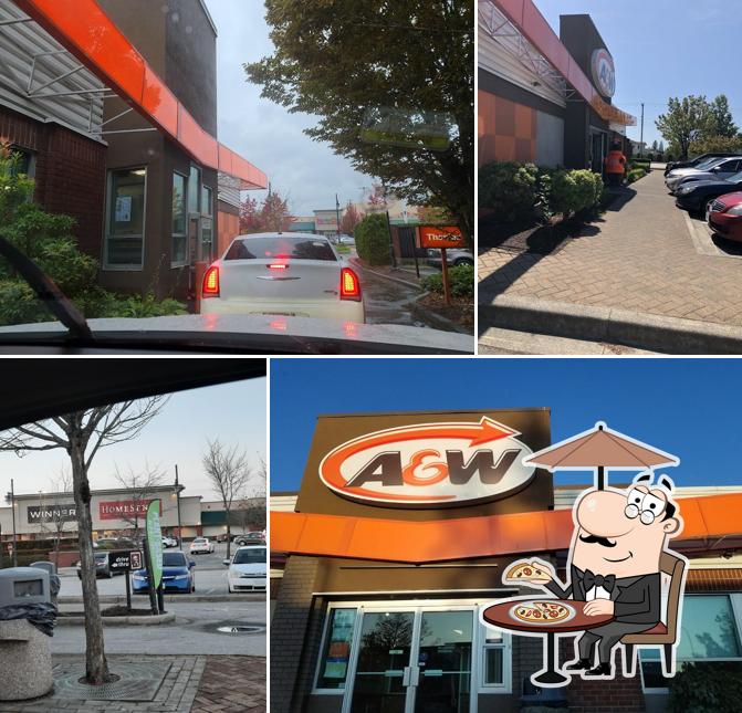 Внешнее оформление "A&W Canada"