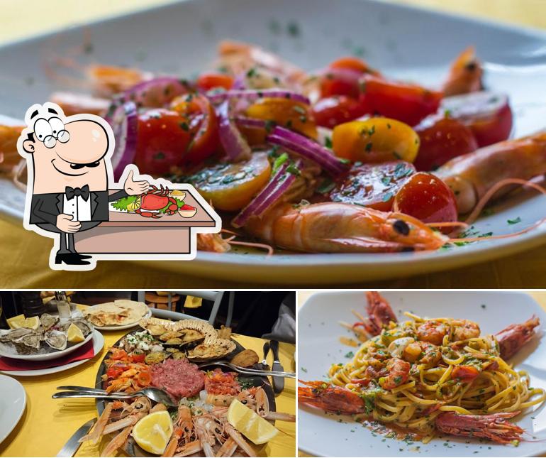 Prenditi tra i vari prodotti di cucina di mare disponibili a Le Castellet Ristorante Pizzeria