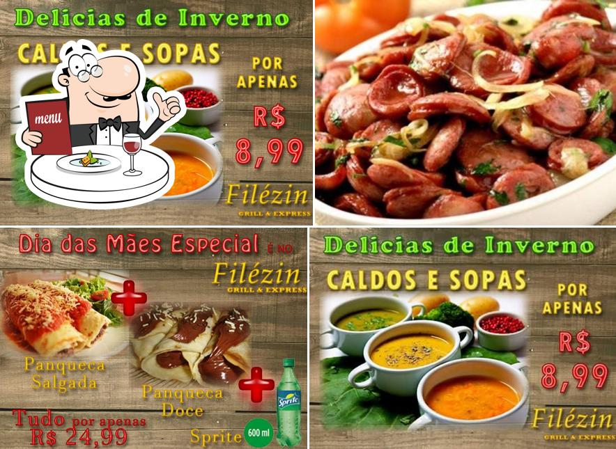 Comida em Fit Filézin & Filézin Grill