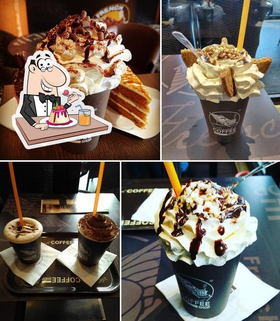 French Coffee Shop propose une sélection de desserts