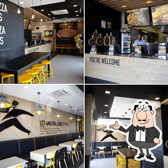 L'intérieur de Debonairs Pizza