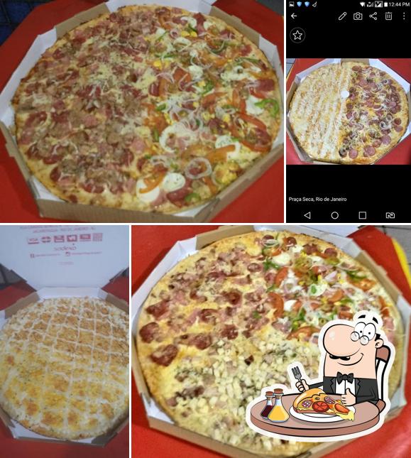 Peça diferentes estilos de pizza