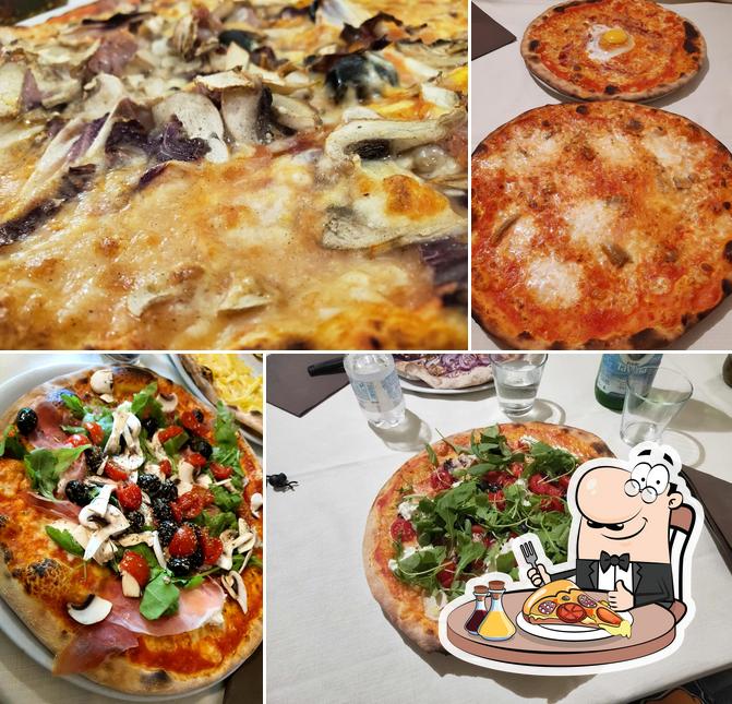 A Pizzeria Le Panche, vous pouvez prendre des pizzas